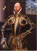 Portrait of John Farnham, Gentleman-Pensioner to Elizabeth I of England unknow artist